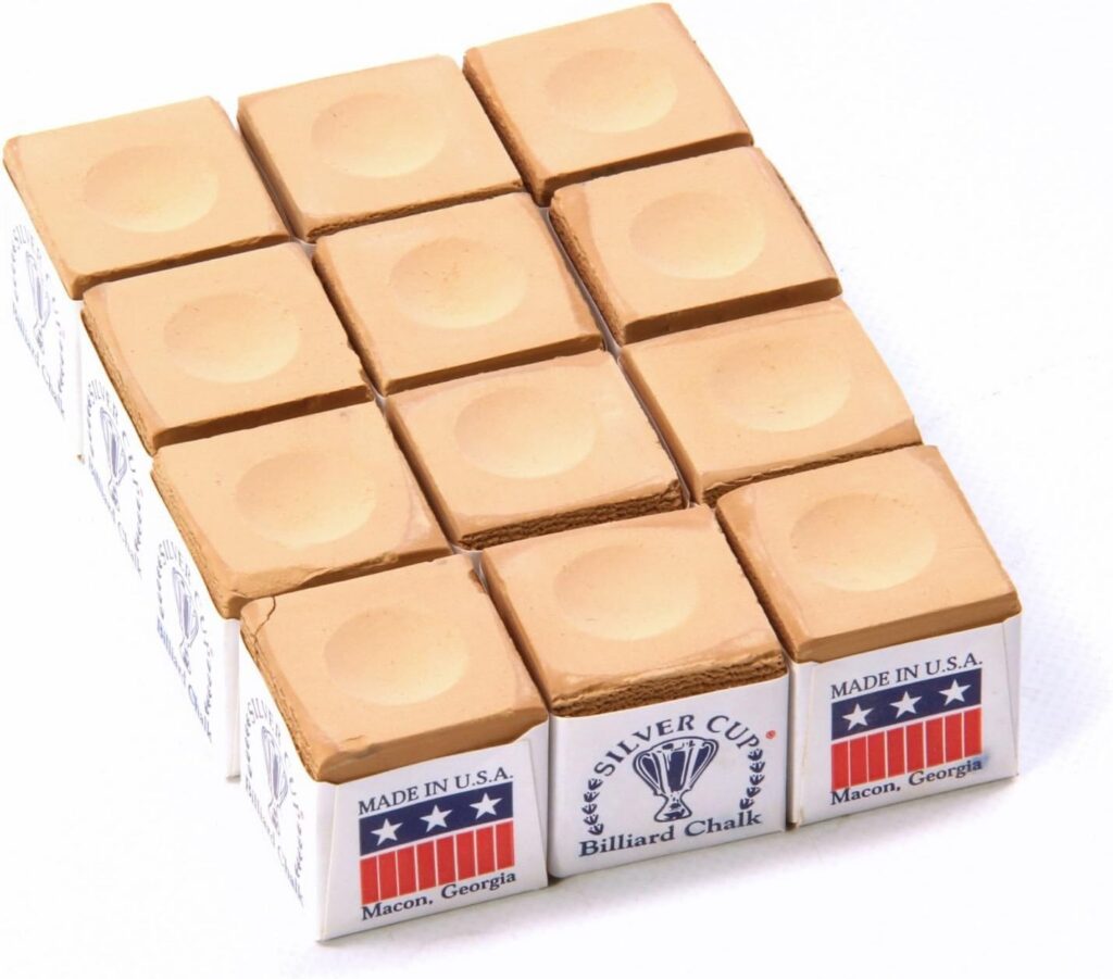 Silver Cup Chalk, Tan, 12-Piece Box